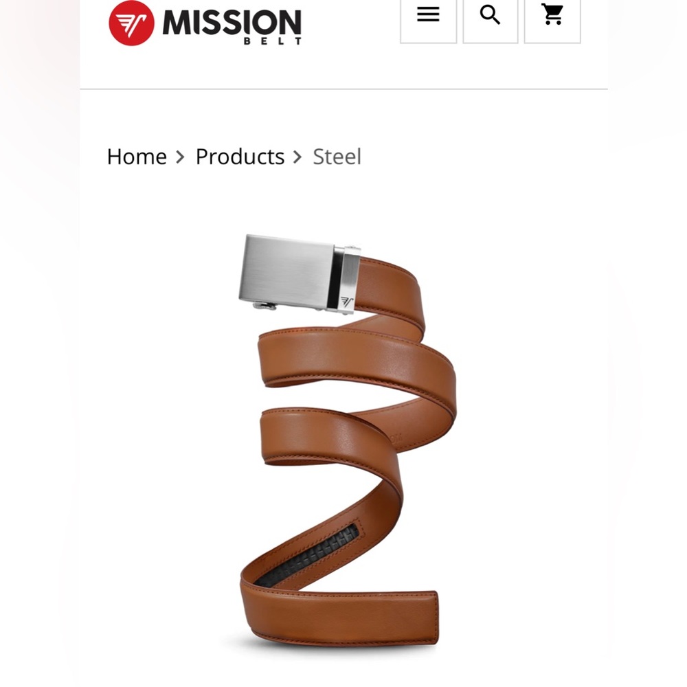 Mission Mens belt